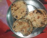 A picture of step 9 of Jalebi paratha of pudina.