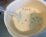 Une image de l'étape 6 de Flan bonhomme au fromage blanc, groseilles rouges et citron.