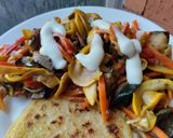 Foto del paso 6 de la receta: Vegetales salteados con salsa soja dulce y picante🥘🥙🌮