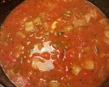 Foto del paso 14 de la receta Estofado de patatas baby con acelgas y pimientos