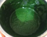 A picture of step 1 of Palak Paneer.