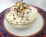 A picture of step 6 of Vanilla ice cream.