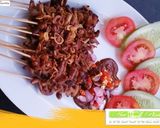 Foto langkah ke 8 dari resep Sate Jamur Saus Kacang.