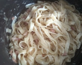Foto del paso 4 de la receta: Tagliatelle a la carbonara (sin nata. Receta original)