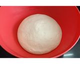A picture of step 2 of Sandwich loaf bread.