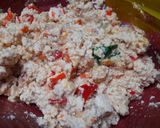 Foto langkah ke 3 dari resep Pepes Tahu Udang Endes.