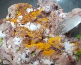 A picture of step 4 of Rajma kebab.