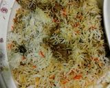 A picture of step 7 of Charcoal Smoky Biryani.
