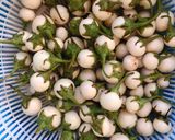 Hình bước làm 1 của món Cà pháo muối chua