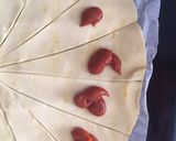 Une image de l'étape 3 de Petits croissants apéritif.