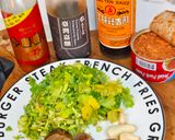 香菜皮蛋肉醬拌麵的食譜步驟2照片