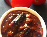 A picture of step 4 of Tomato Pickle.