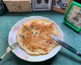 Hình bước làm 2 của món Pizza bột mỳ rán