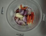 Foto langkah ke 3 dari resep Lodeh Tahu Bumbu Merah.