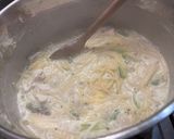Spárgás tejszínes - csirkés spagetti recept fázis 4 fotója