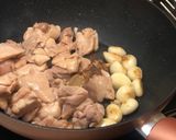 A picture of step 3 of Three Cup Chicken Thighs.