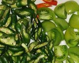 Foto langkah ke 2 dari resep Tongkol cabe ijo.