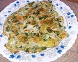 A picture of step 2 of Bread omelette sandwich.