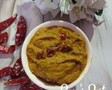 A picture of step 4 of Onion Flower Stalk and Spring Onion Greens Chutney/Dip.