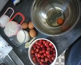 Foto del paso 1 de la receta: Clafoutis de guindas