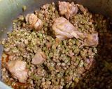 A picture of step 9 of Gawar ki phalli chicken.
