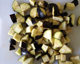Foto del paso 5 de la receta: Magro con pimientos verdes berenjena y champiñón
