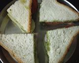 A picture of step 4 of Vegetable sandwich.