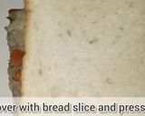 A picture of step 5 of Aloo sandwich.