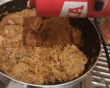 A picture of step 4 of Mutton Ghee Roast.