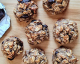 Foto del paso 4 de la receta: Cookies saludables de avena, banana y chocolate 🥣 🍌 🍫