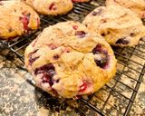 Foto del paso 8 de la receta: Galletas blandas con frutos del bosque “sin gluten” (Soft cookies with “gluten-free” berries)