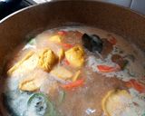 Foto langkah ke 3 dari resep Sayur Tahu Santan.