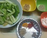A picture of step 1 of Lasooni Tendli.