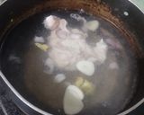 Foto langkah ke 2 dari resep Dua Menu: Tahu Ayam Kukus dan Sop Ayam Tahu.