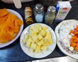 Foto del paso 1 de la receta: Crema de calabaza de otoño con cúrcuma