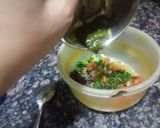 A picture of step 3 of Cheese balls chaat.