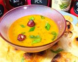 A picture of step 5 of Masala dal.