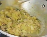 A picture of step 3 of Chayote (Chow Chow) Fry.
