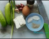 Foto langkah ke 1 dari resep Tumis Timun Tahu Telur (Sarapan Keluarga Hari 2).