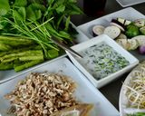 รูปขั้นตอนการทำที่ 4 ของ น้ำยากะทิขนมจีน