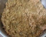 A picture of step 4 of Cornflakes ladoo.