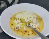 A picture of step 2 of Omelette with cheese and sweet potato.