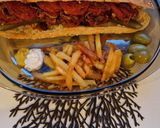 عکس مرحله 12 از دستور ساندویچ سوسیس بندری 🌭