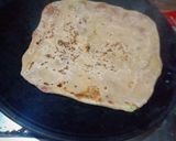 A picture of step 3 of Potato carrot and peas Paratha.