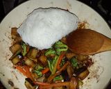 Foto del paso 3 de la receta Fideos de arroz con salteado de verduras