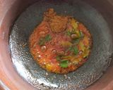 A picture of step 2 of Chana dry.