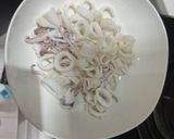 泰式酸辣魷魚的食譜步驟1照片