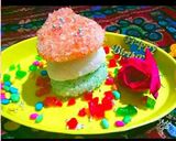 A picture of step 7 of Tricolor peda.