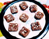 A picture of step 5 of Yummy tasty copra banana dry fruit Burfi.