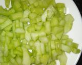 A picture of step 2 of Yam Chaat.